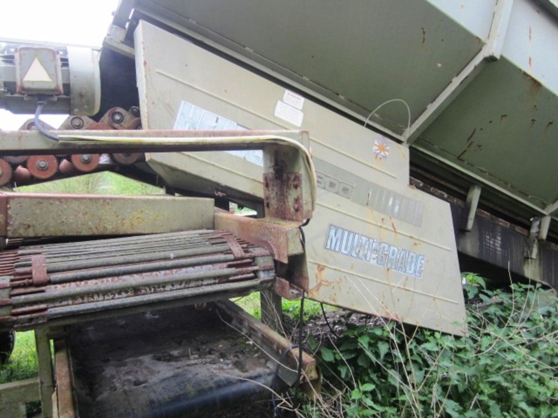 Herbert 1800 Multigrader, machine no. MG2, s/n. 1090688, approx. belt size 1.8m x 6m, 2 x side - Image 13 of 14