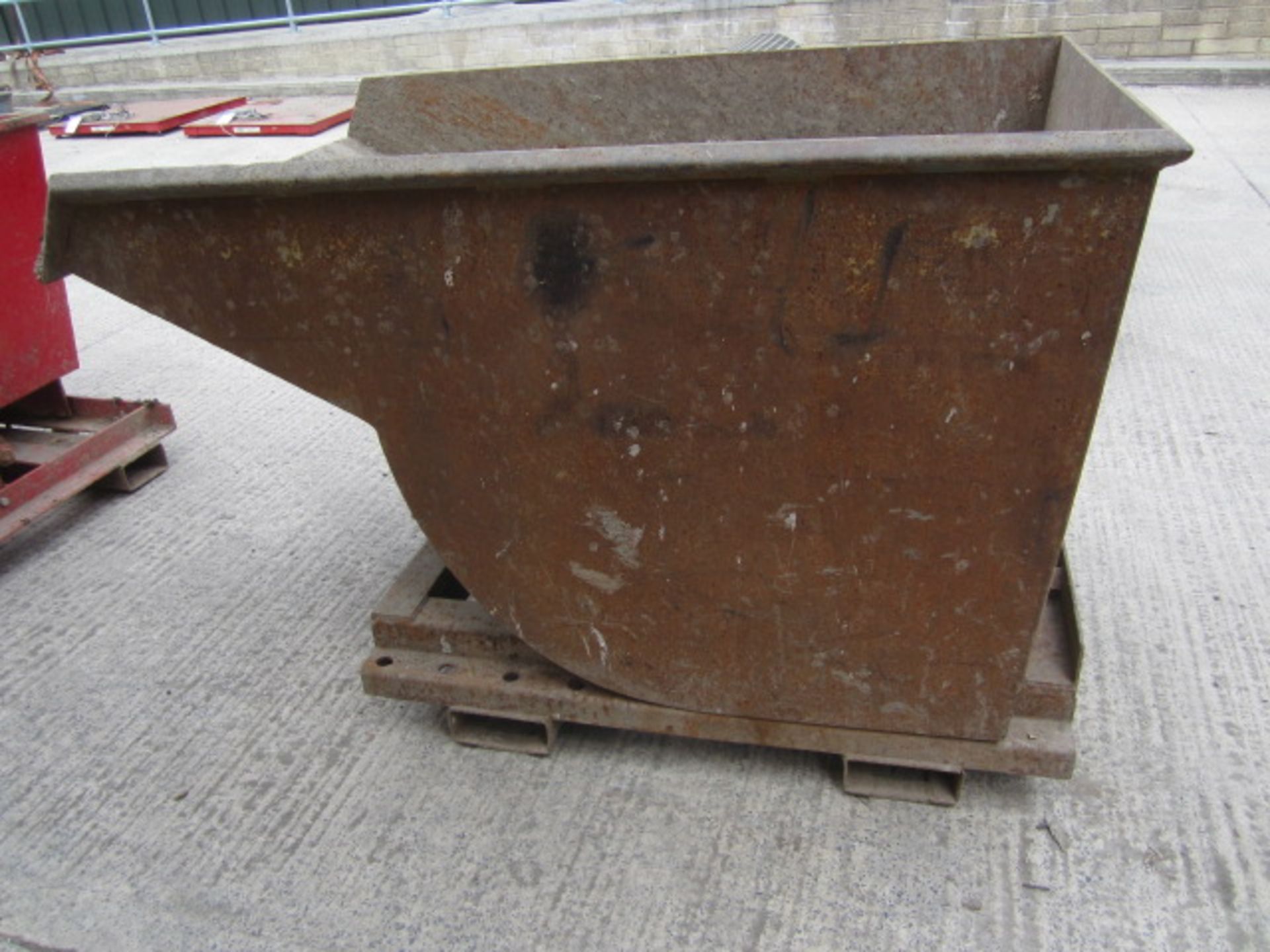 Forklift tipping skip, 41" x 63" - Image 4 of 5