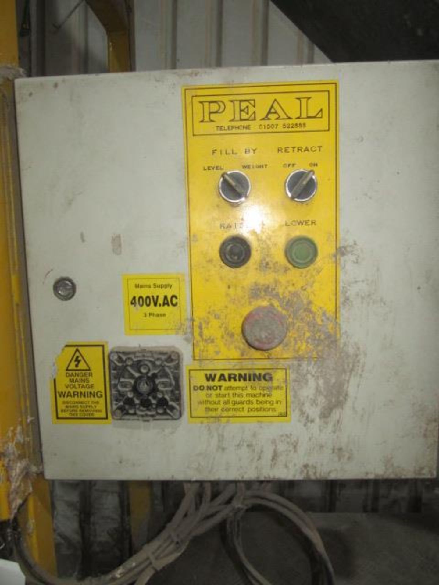 Peal inclined belt elevator single bagging machine on stand with pendant controls and adjustable - Image 4 of 7