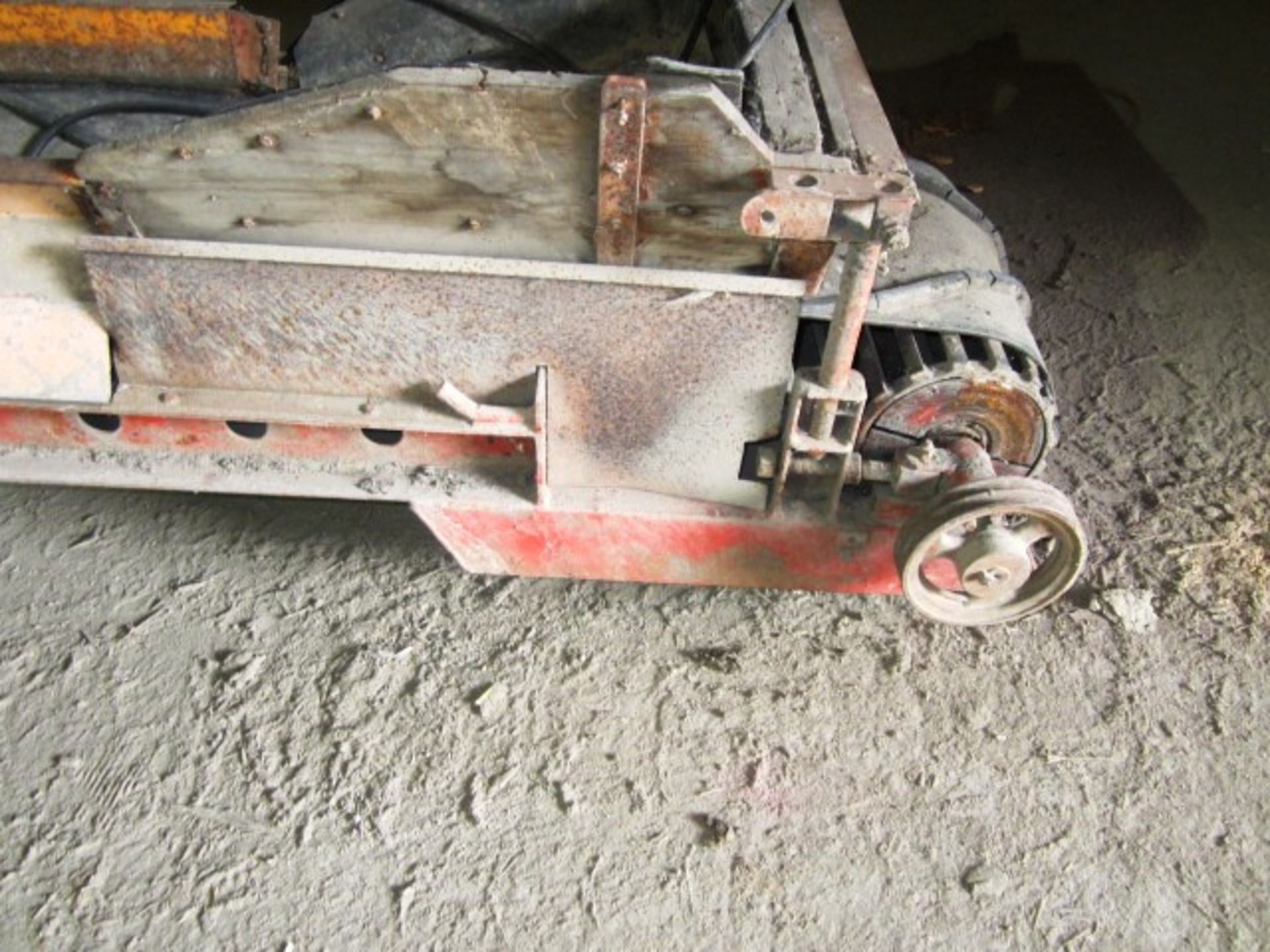 Mobile rubber belt potato elevator, approx. belt size: 350mm x 7m - for spares or repair - Image 6 of 6