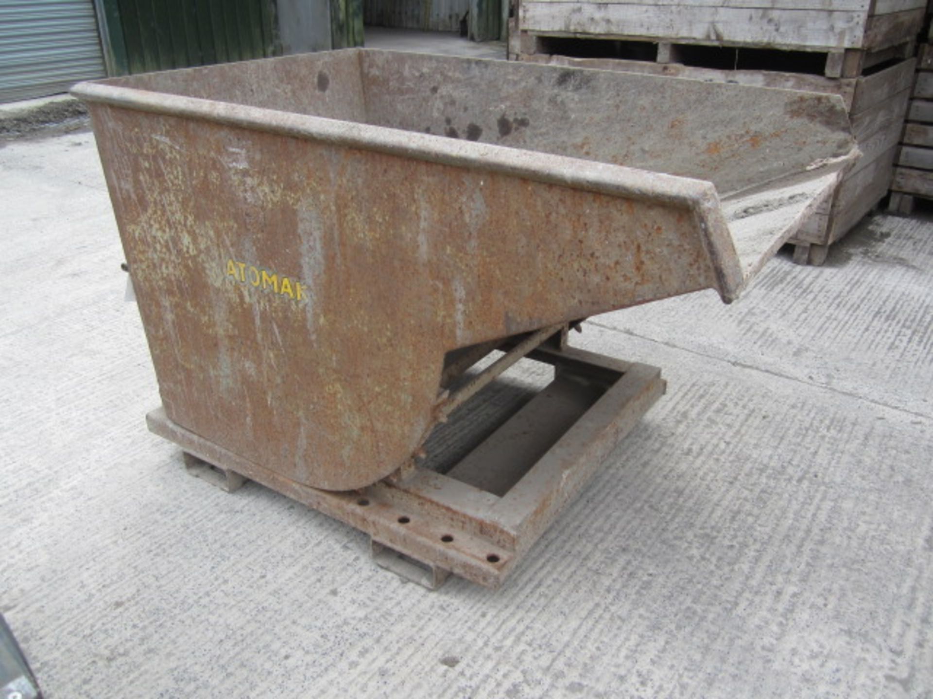 Forklift tipping skip, 41" x 63"