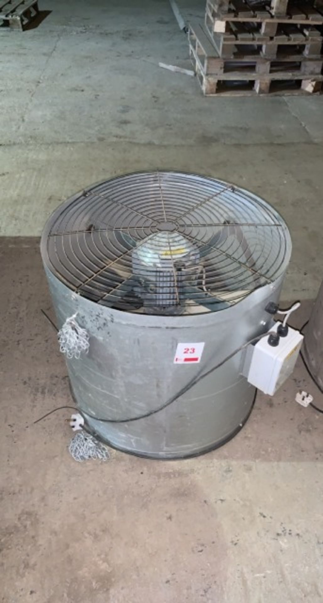 Welvent industrial fan, 240v