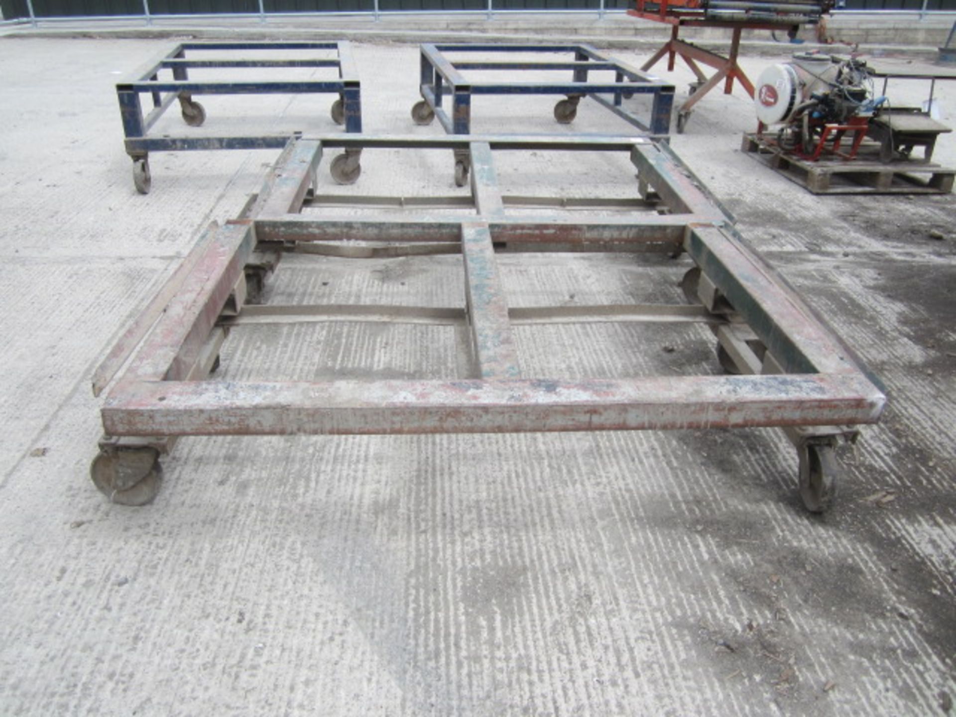 Two potato box trolleys, approx. size: 72" x 54" - Image 6 of 6