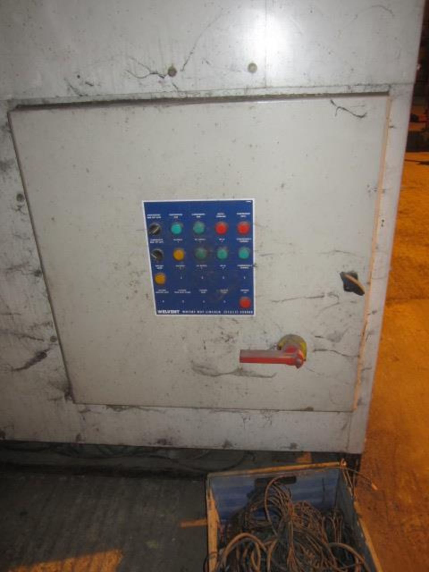 Welvent Model 20KW packaged refrigeration unit, s/n: A18645/2004,Refrigerant type R404a, Welvent - Image 3 of 11