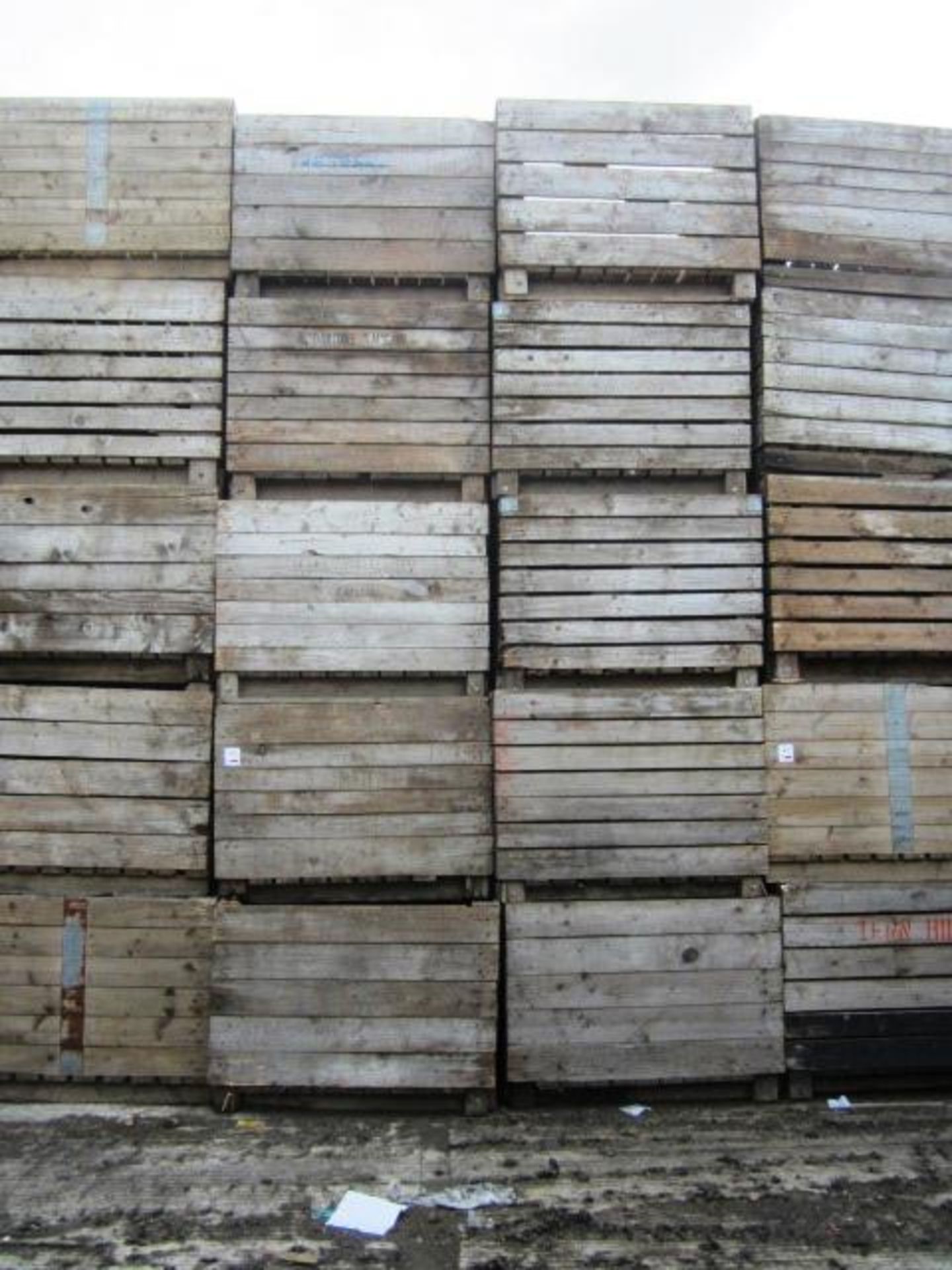 Ten various potato boxes, as lotted (Please Note: Purchaser will be required to provide us with an