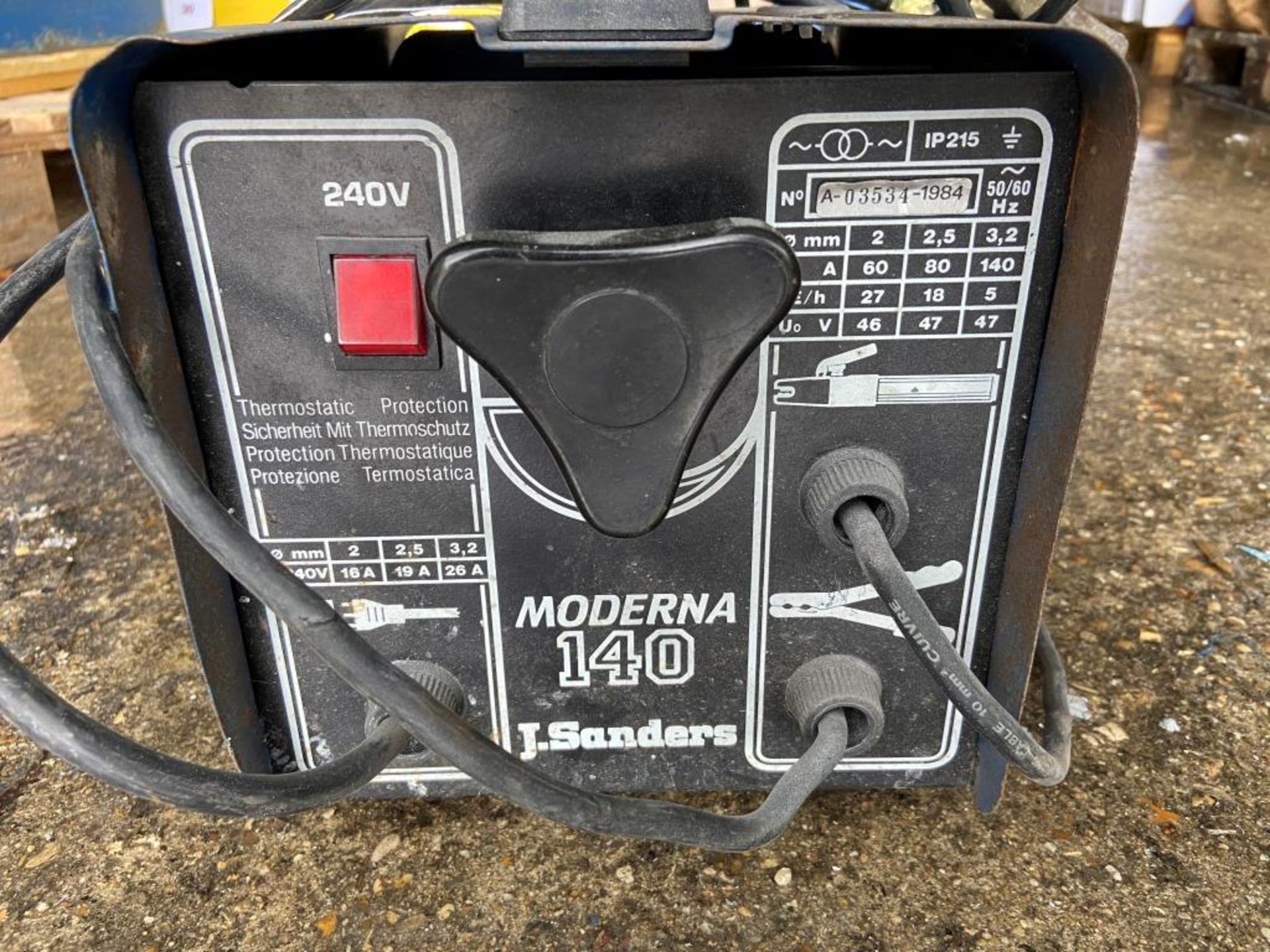 Moderna 140 arc welder - Image 2 of 3