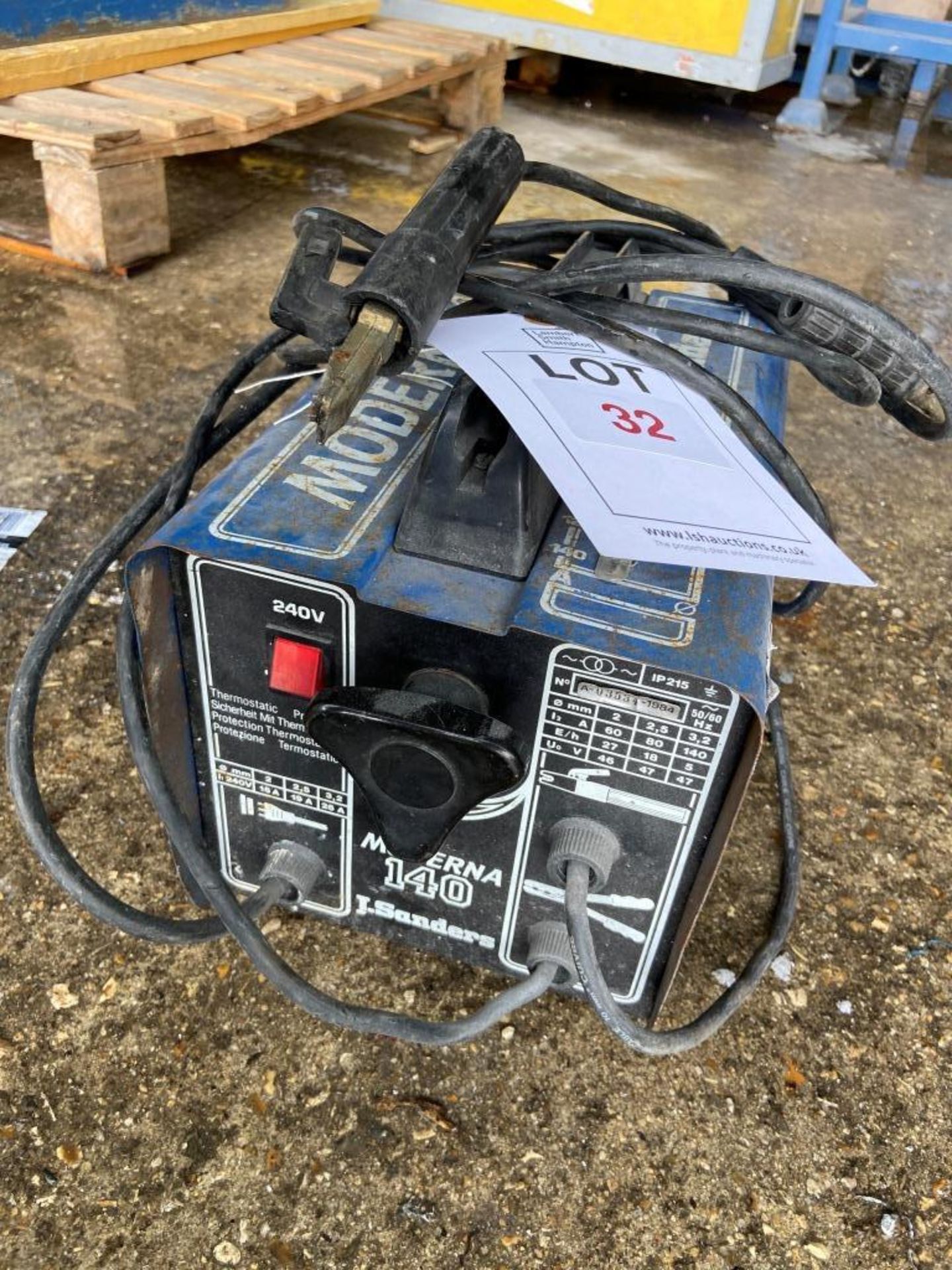 Moderna 140 arc welder