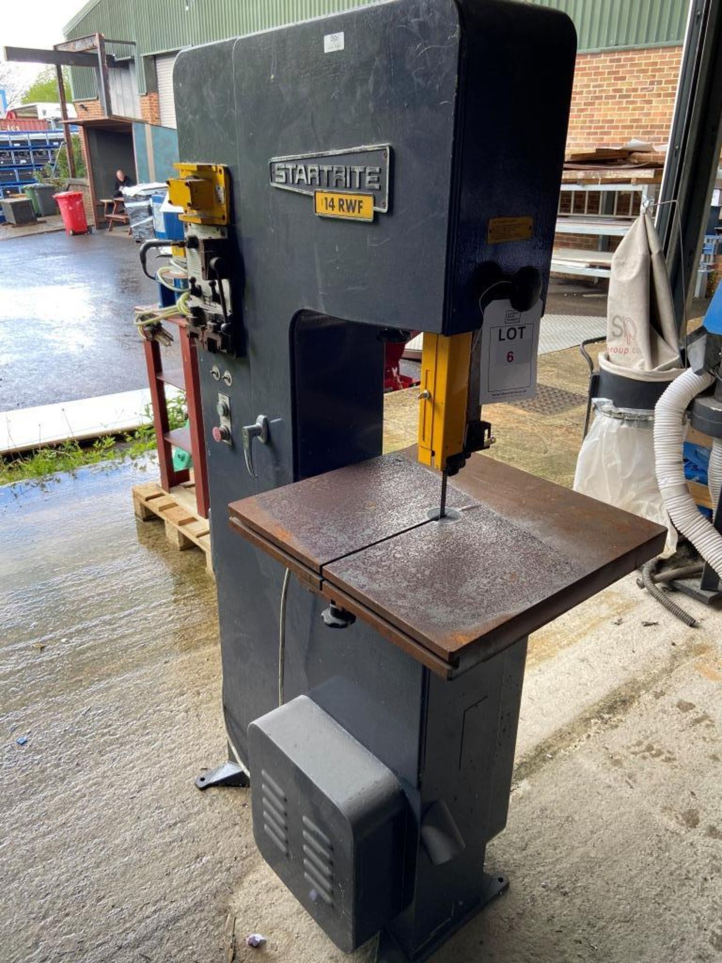 Startrite 14RWF vertical band saw, s/n 80995, 415V