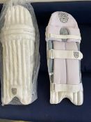 Set of Ganador right handed cricket pads