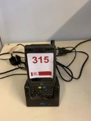M3 Mobile barcode reader and charger