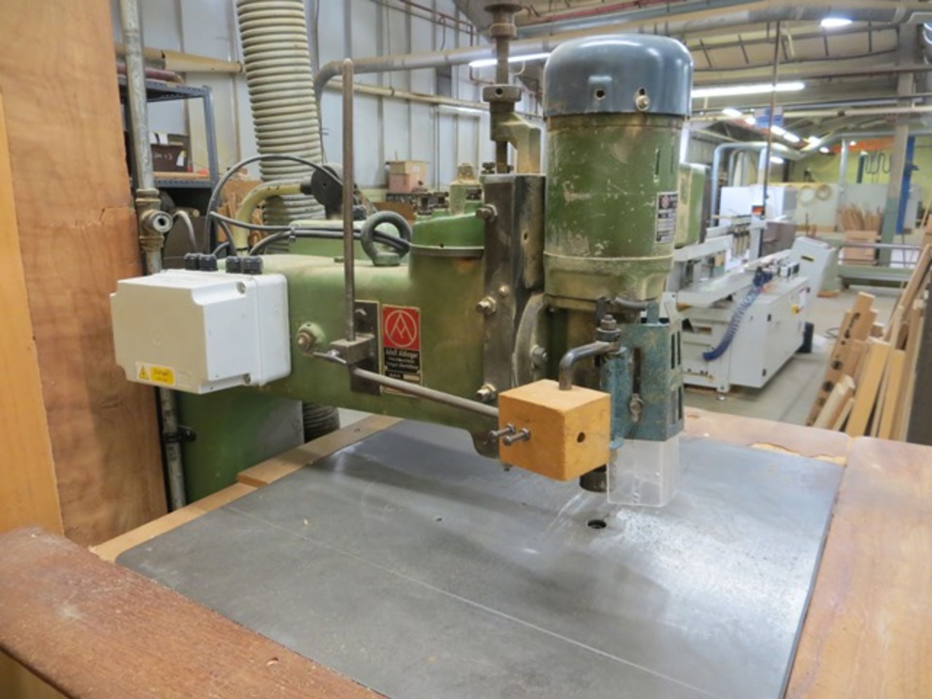 Aldolf Aldinger Himmerwerk table pillar drill Type 207/14/2 Serial No. 55817 (3 Phase) c/w - Image 3 of 5