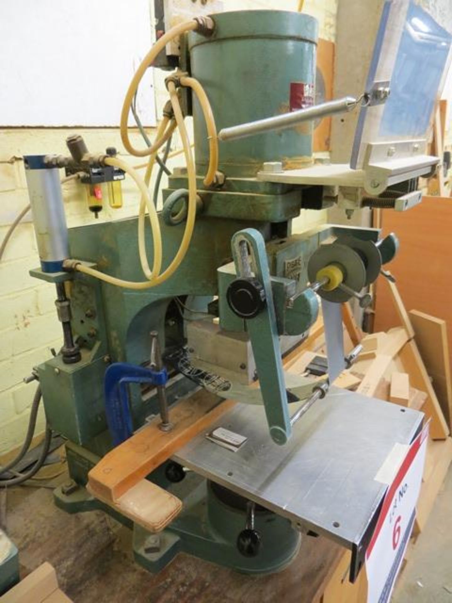 PB&E comet foil embossing machine Serial No. 292/1077745 240V c/w workbench & associated tooling - Image 4 of 5