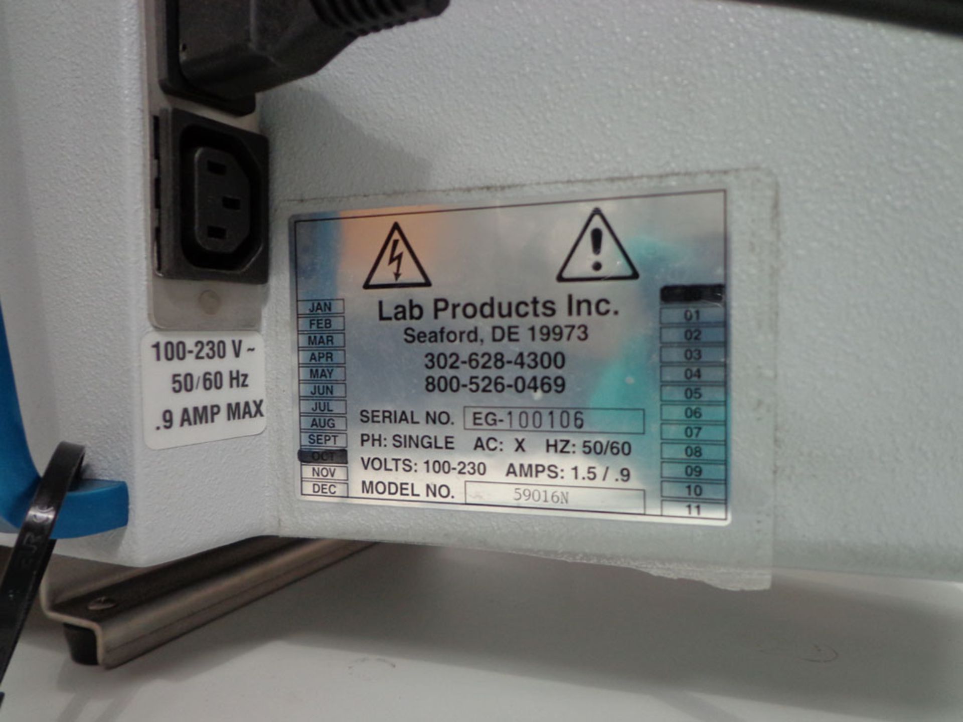 Lab Products Enviro-guard Environmental Control System Supply Unit, Model 59016N (WA12818) - Image 5 of 5