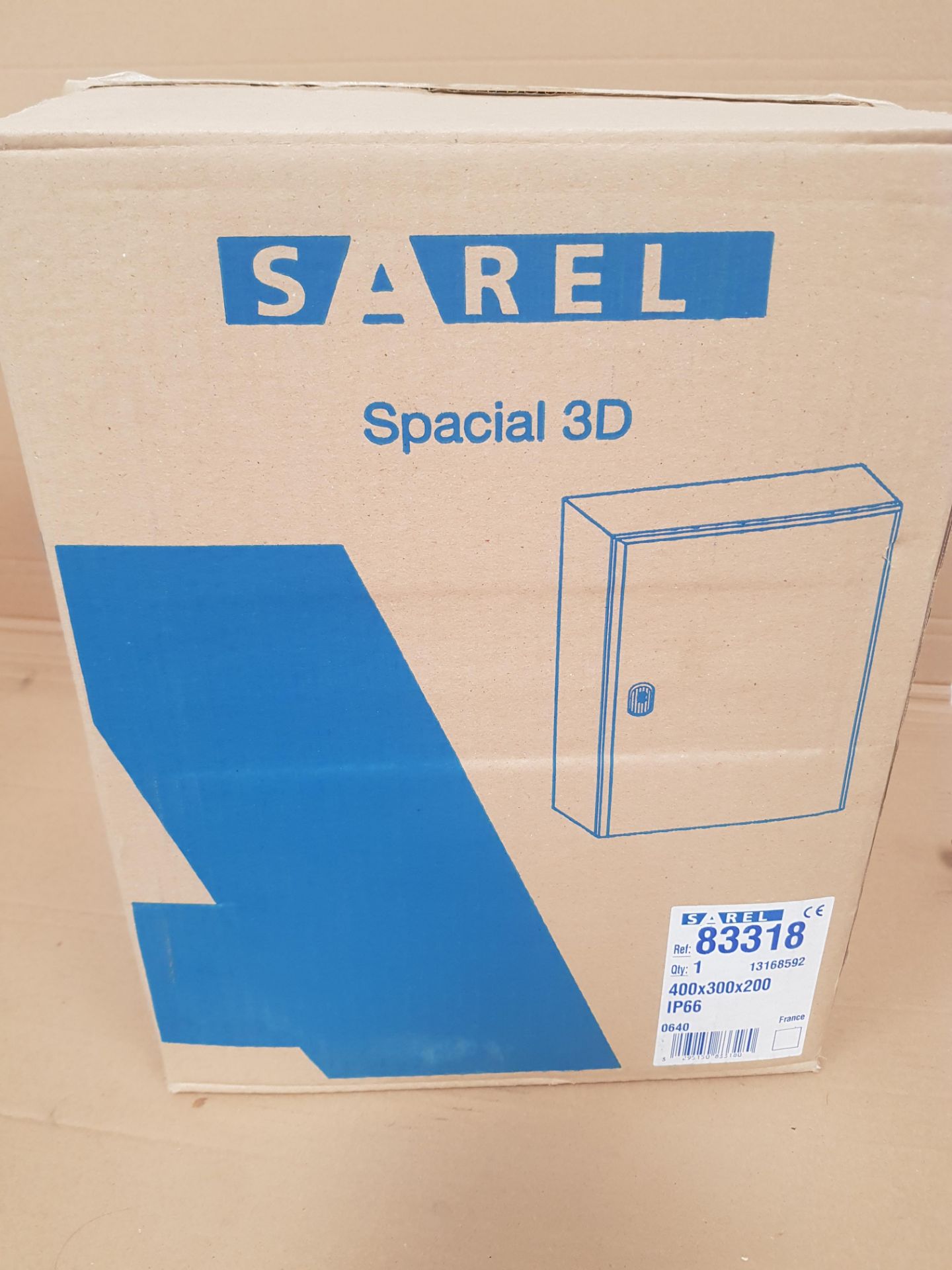 Sarel 83318 Electric cabinet, IP66, 400mm x 300mm x 200mm - Image 2 of 3