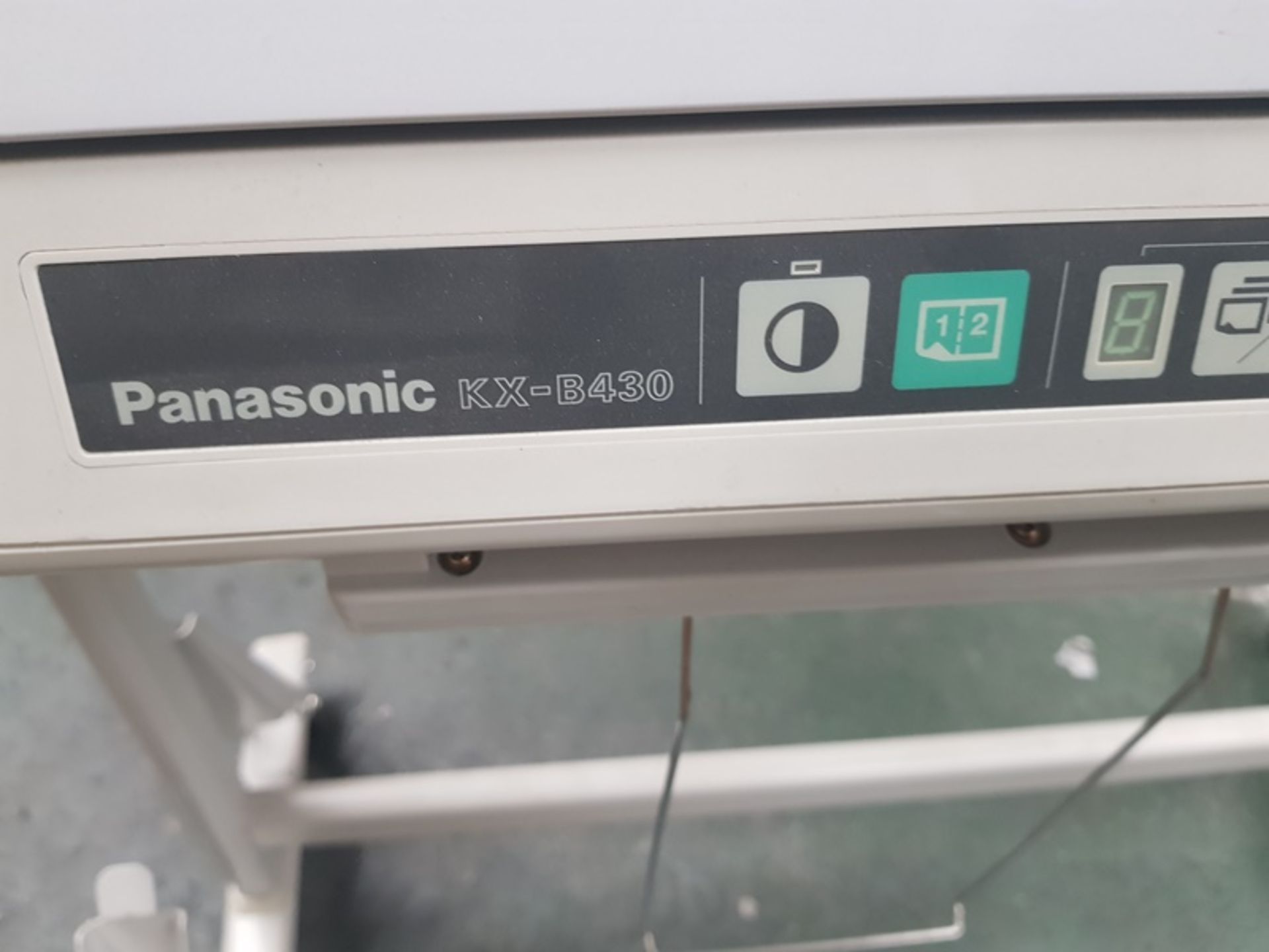 Panasonic KX-B430 write on electronic board - Image 2 of 3