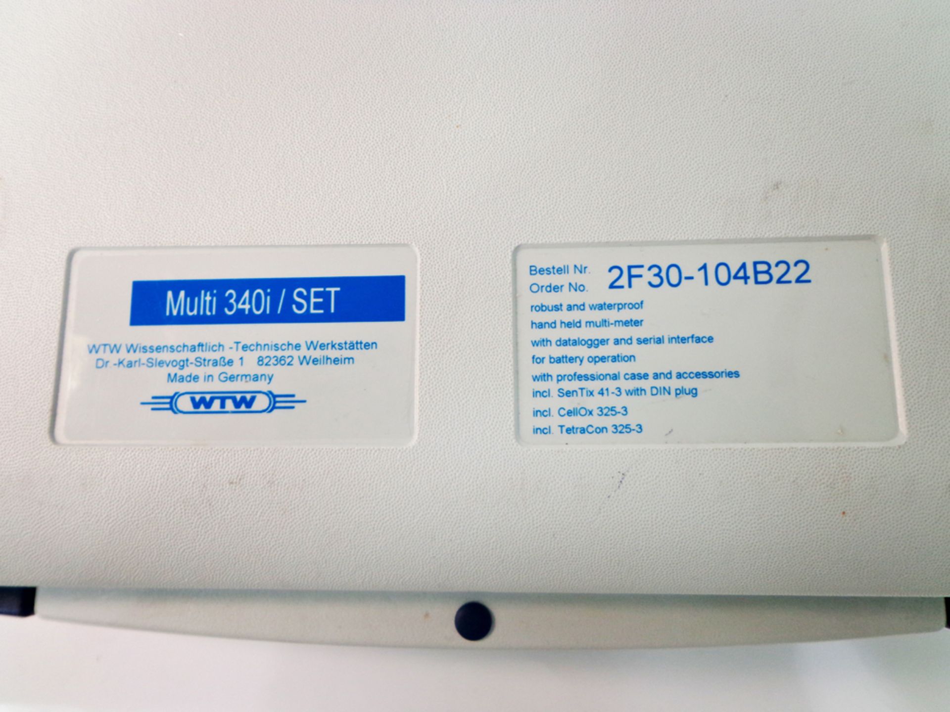 WTW Multi 340i Set. (WA13014) - Image 6 of 6