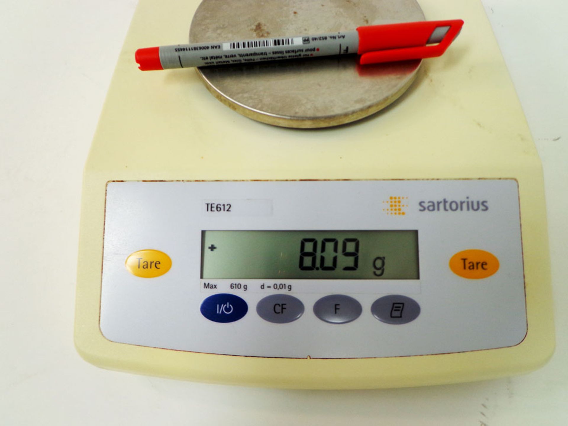 Sartorius TE612 Talent Top-loading Analytical Balance, 610 g x 0.01 g (WA11903) - Image 6 of 6