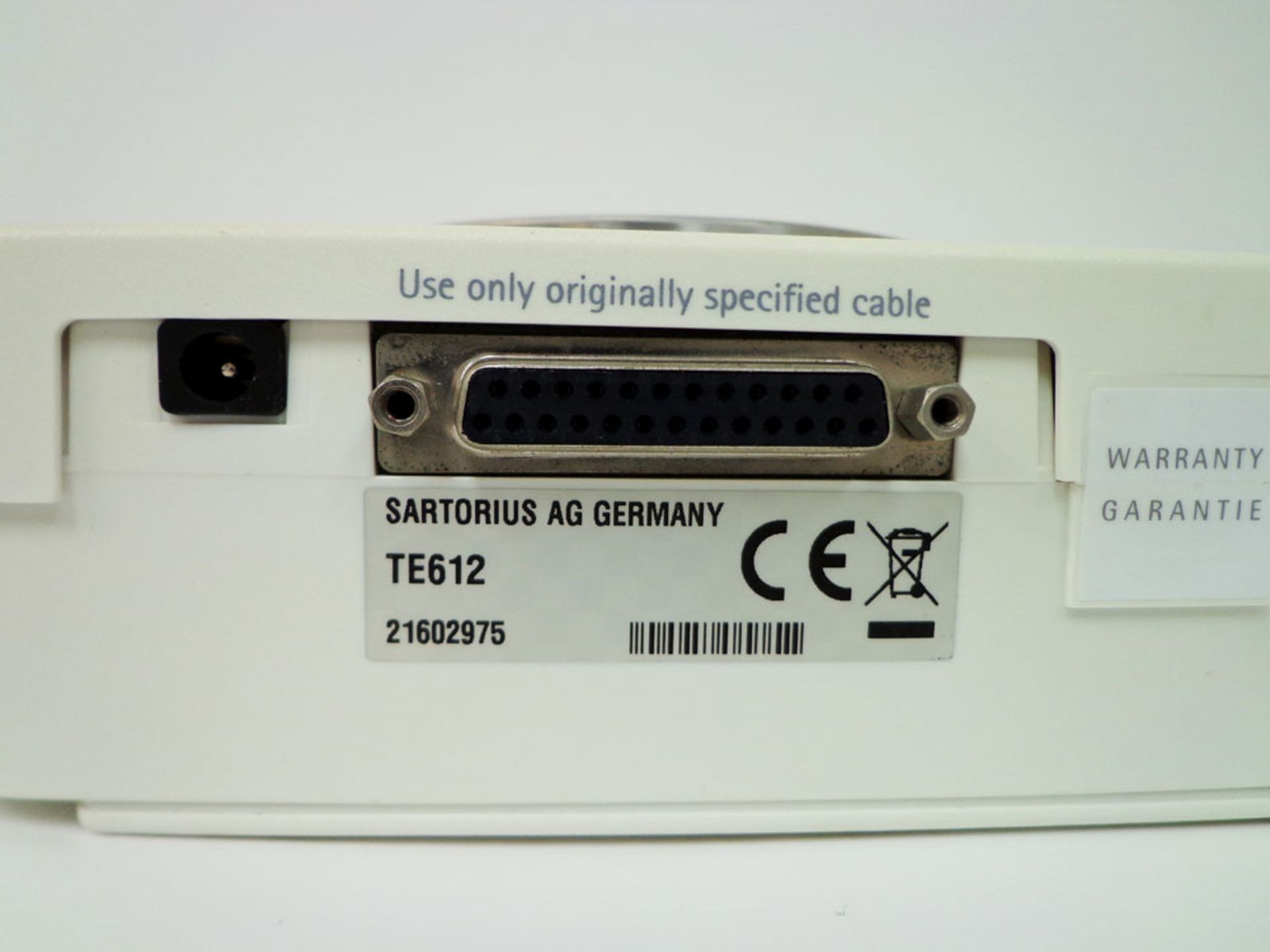 Sartorius TE612 Talent Top-loading Analytical Balance, 610 g x 0.01 g (WA11903) - Image 4 of 6