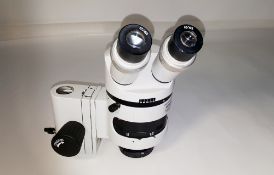 Motic binocular microscope body - 10x/21 eyepieces with integral objective lens: 0/6/ 12/ 25/
