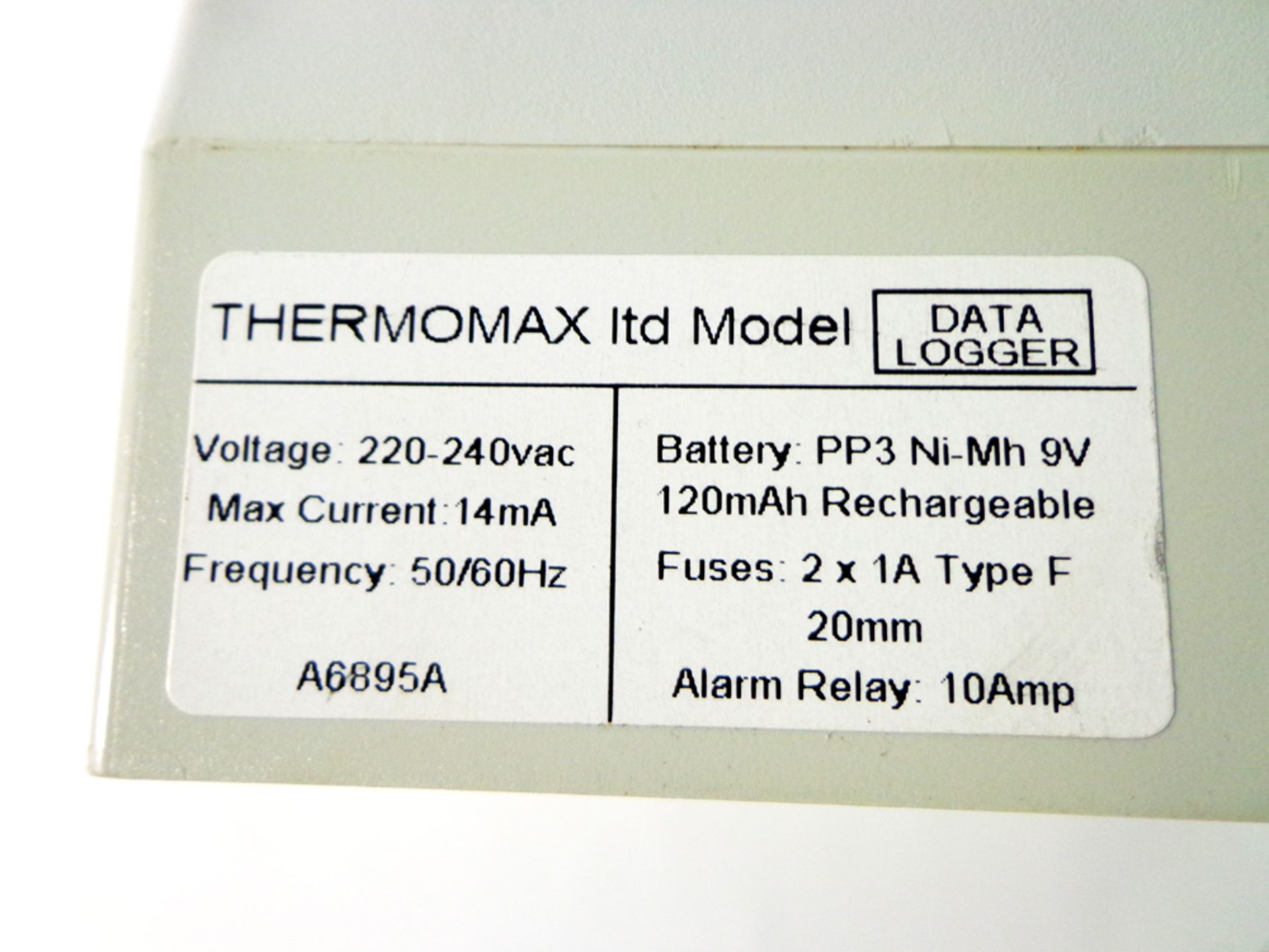 Thermomax C0428 SM Quattro (-50 / +50) microprocessor-based datalogger. (WA12807) - Image 5 of 6