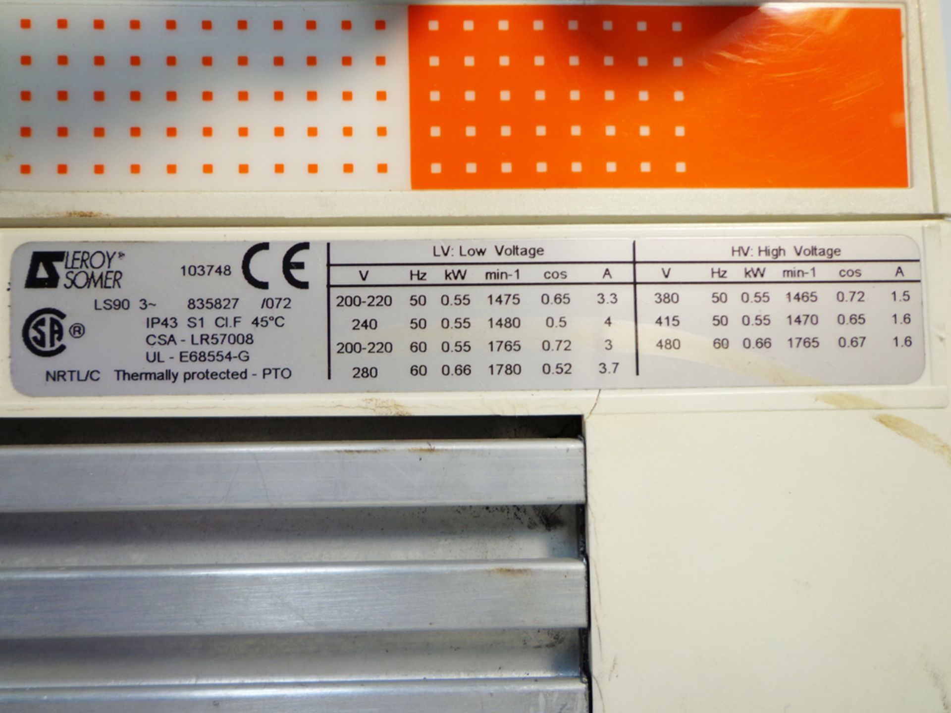 Alcatel Pascal 2015 SD Dual Stage Rotary Vane Vacuum Pump. (WA13784) - Image 4 of 9