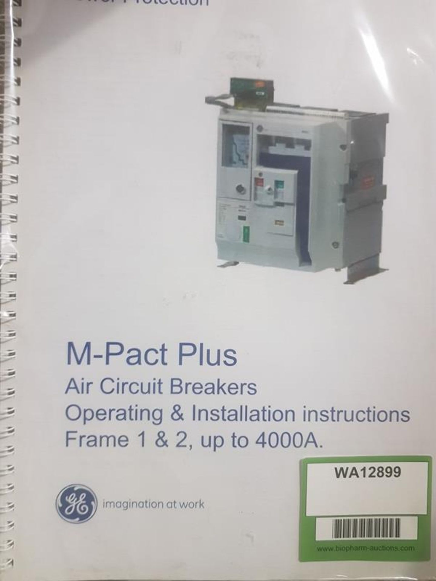 GE Power Protection Unit M-Pact Plus Air Circuit Breaker up to 4000a - Unused - Image 3 of 4