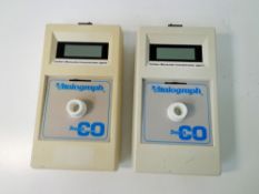 Vitalograph BREATHCO Carbon Monoxide Monitor Model 29700, 2pcs. (WA13299)