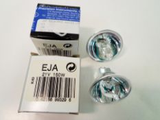 GE EJA 21V 150W Replacement Halogen lamp for Projectors and Microscopes, 2pcs. (WA13468)