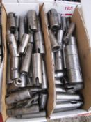 Two boxes of various tool holders (Recommended collection period for this lot Wednesday 15th -