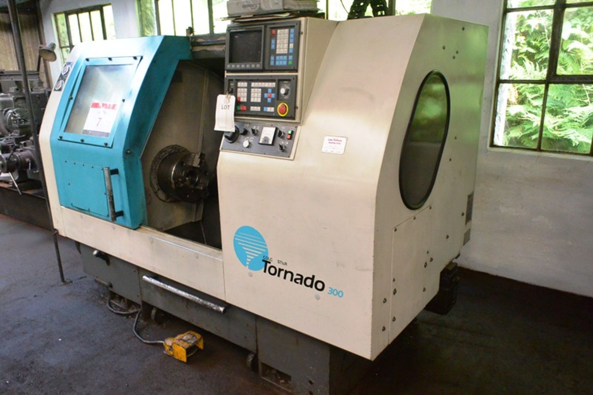 Colchester Tornado 300 slant bed CNC turning centre, serial no. C30042 (1995), GE Fanuc series 0-T - Image 3 of 9