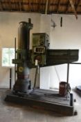 Kitchen & Wade radial arm drill (scrap component value only)(Please note: A work Method Statement