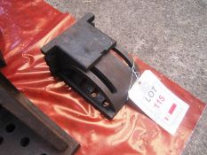 Adjustable angle plate, approx 9 x 7" (Recommended collection period for this lot Wednesday 15th -