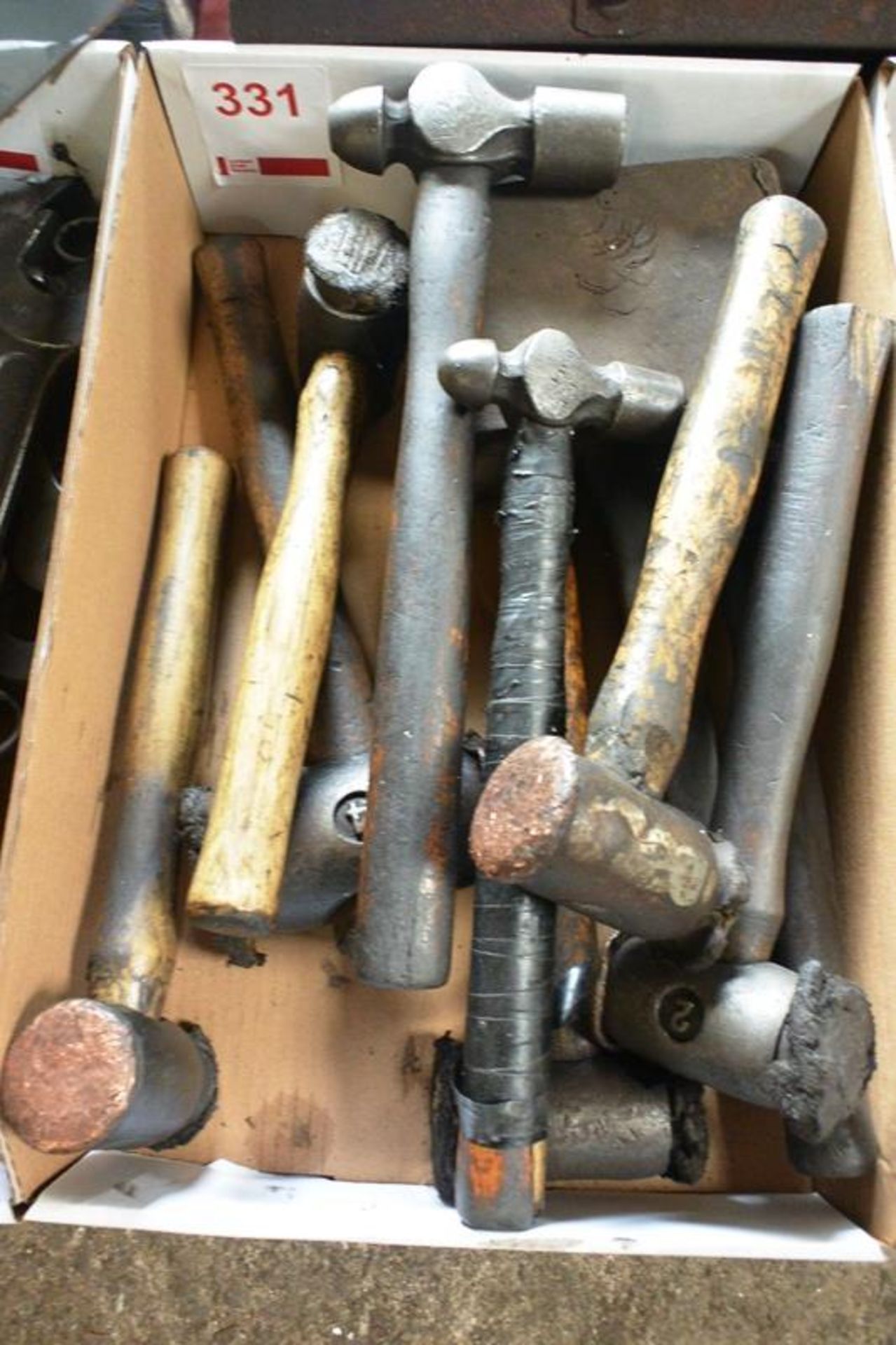 Assorted hammers (Recommended collection period for this lot Wednesday 15th - Friday 17th