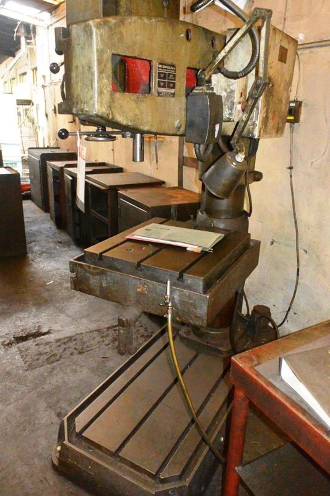 Qualters & Smith R3 radial arm drill, serial no. 1100, 50 - 1750 rpm spindle speeds, 36" swing - Image 4 of 7