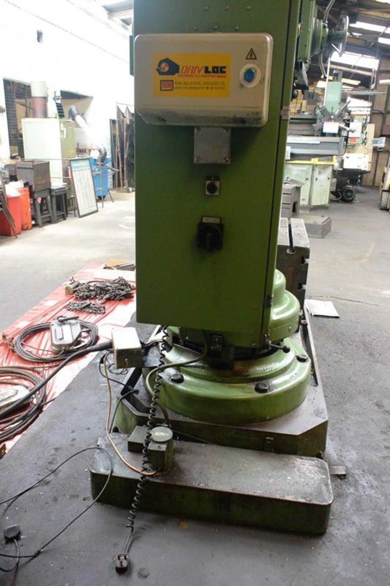 Kitchen Walker KWM50-1600 elevating radial arm drill, serial no. 3620 (1997), 28-2500 rpm spindle - Image 7 of 7