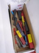 Box and contents to incl. slot drills, reamers, end mills, etc. (Recommended collection period for