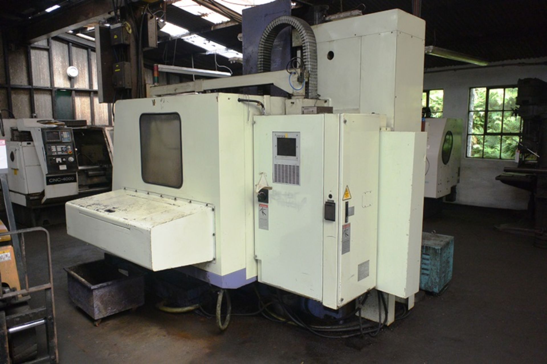 Takumi Seiki V11A CNC vertical machining centre, serial no. G0698 (1998), 24 station ATC, travel - Image 9 of 13