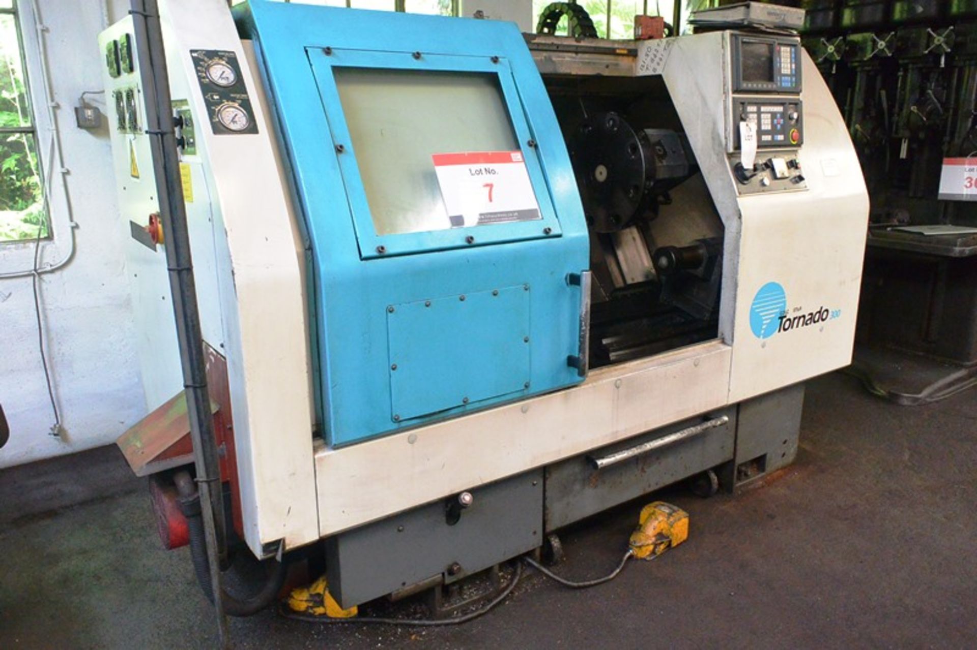 Colchester Tornado 300 slant bed CNC turning centre, serial no. C30042 (1995), GE Fanuc series 0-T - Image 2 of 9
