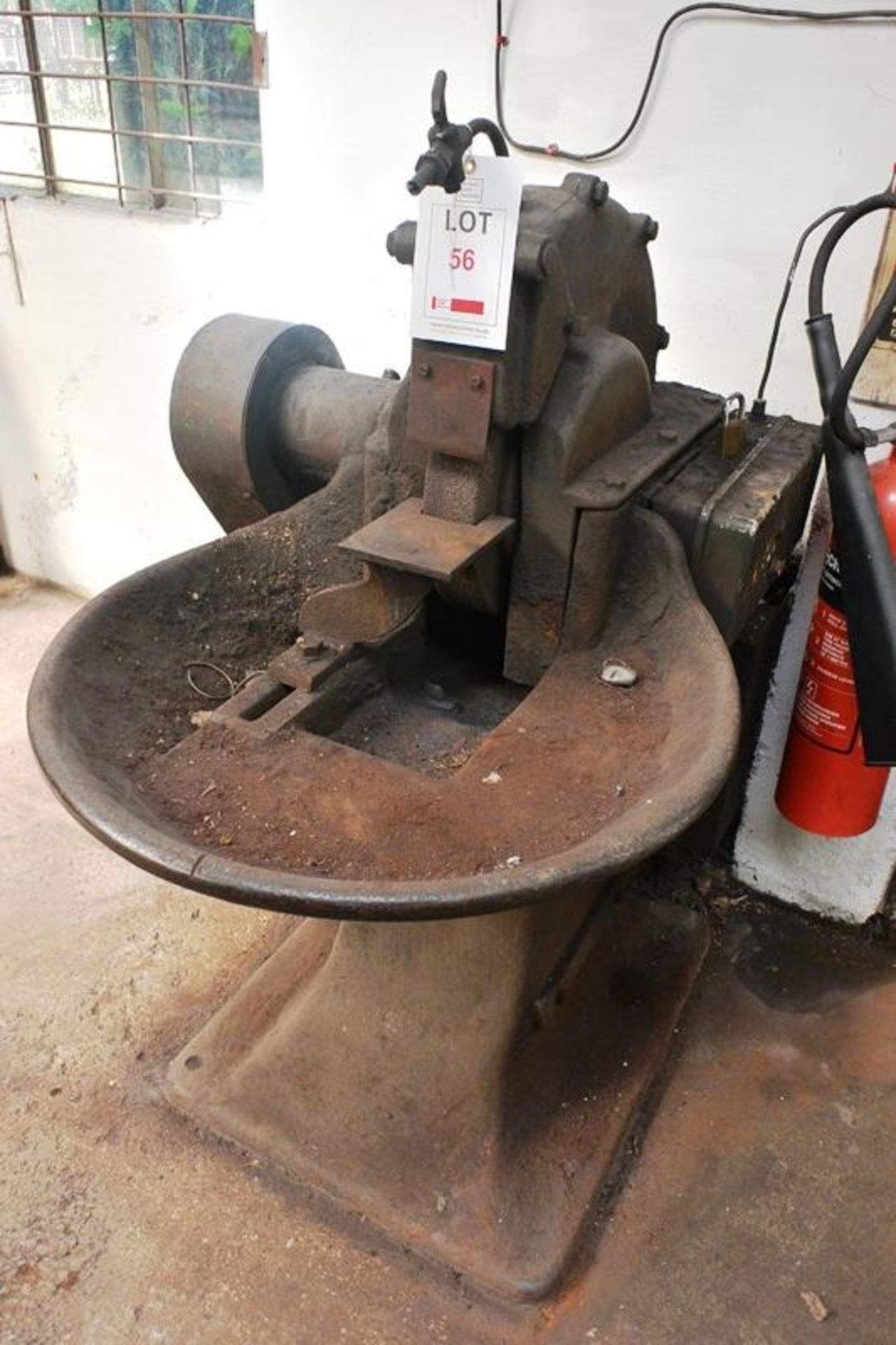 Heavy duty single wheel tool grinder, approx wheel diameter capacity 20" (Recommended collection