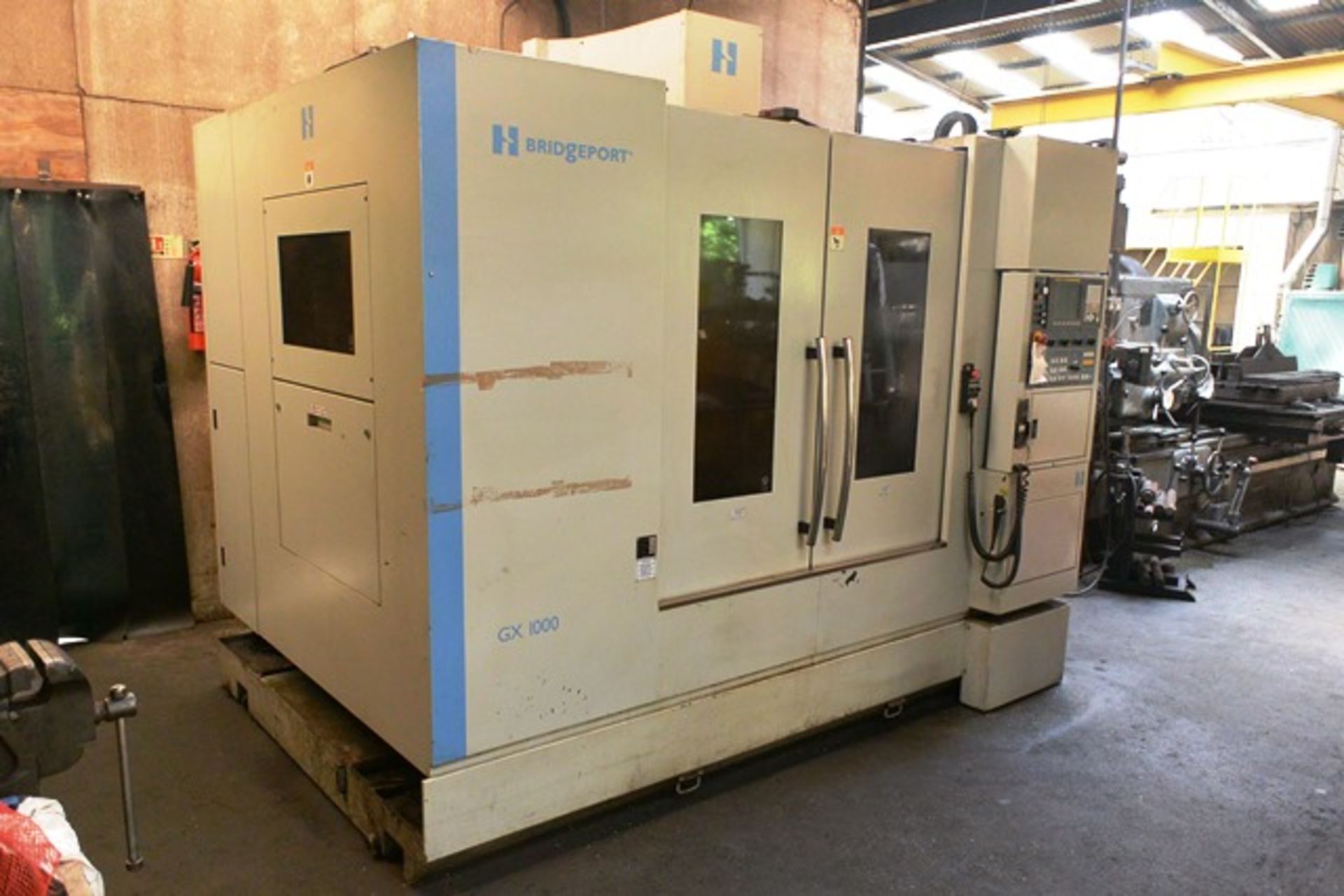 Hardinge Bridgeport GX1000 CNC vertical machining centre, serial no. NVCB1D0061 (2011), Fanuc series