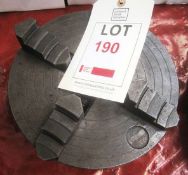 10" 4 jaw chuck (Recommended collection period for this lot Wednesday 15th - Friday 17th September -