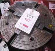 16" 4 jaw chuck (Recommended collection period for this lot Wednesday 15th - Friday 17th September -