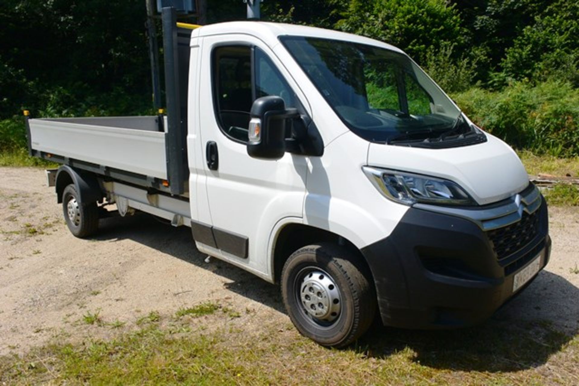 Citroen Relay 35 L3 Blue HDI 2.0 LWB drop side truck, registration number WK69 ONW (2019), MOT 1/9/