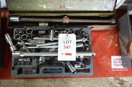 Socket set, part of (Recommended collection period for this lot Wednesday 15th - Friday 17th