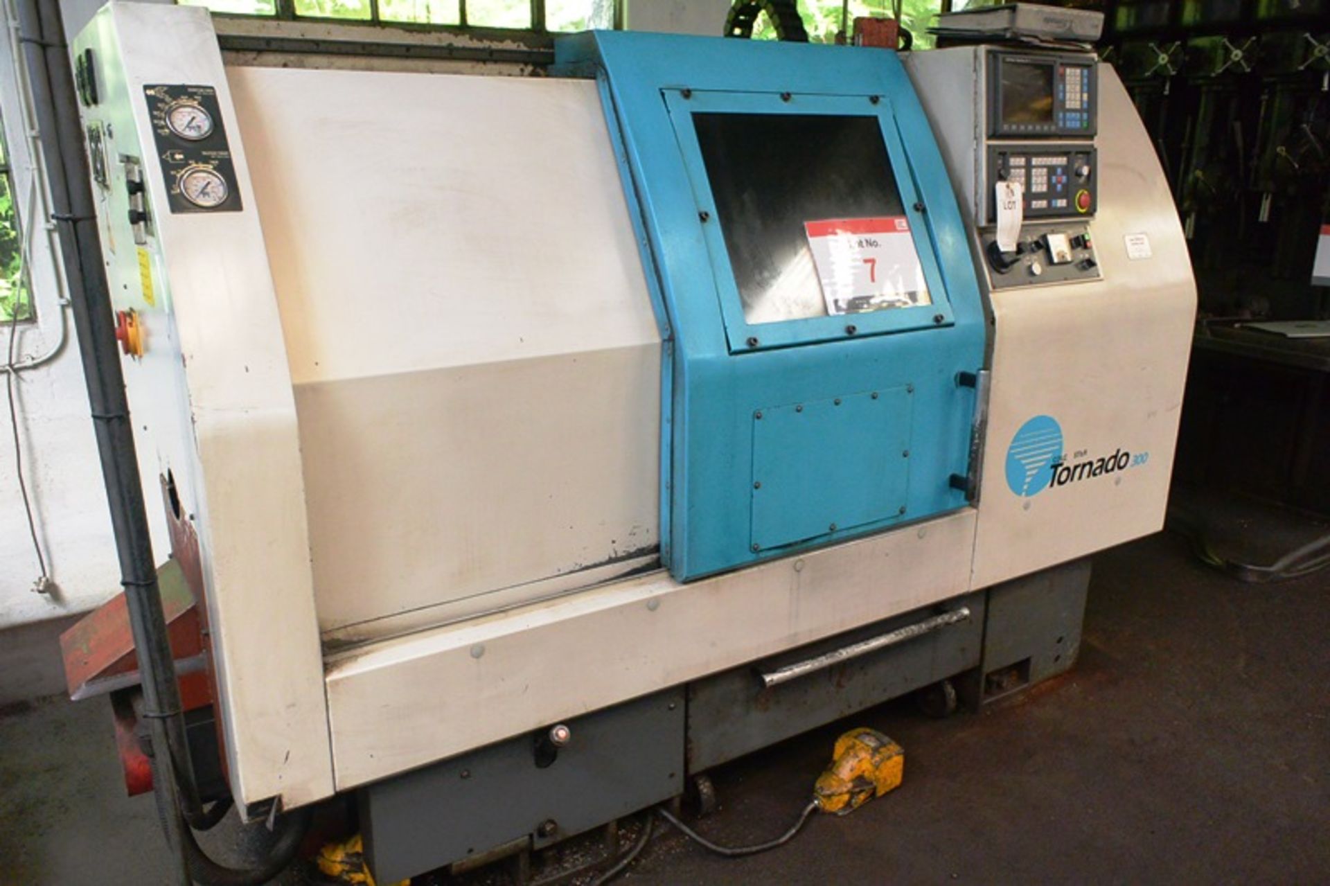 Colchester Tornado 300 slant bed CNC turning centre, serial no. C30042 (1995), GE Fanuc series 0-T - Image 9 of 9