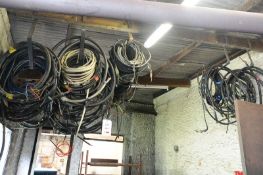 Assorted heavy gauge wire stock (as lotted) (Recommended collection period for this lot Wednesday