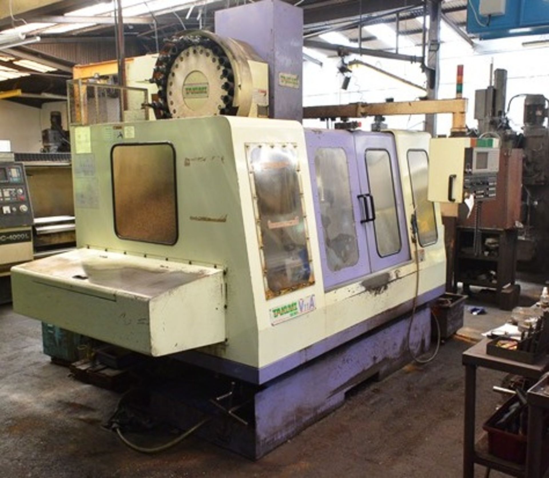 Takumi Seiki V11A CNC vertical machining centre, serial no. G0698 (1998), 24 station ATC, travel