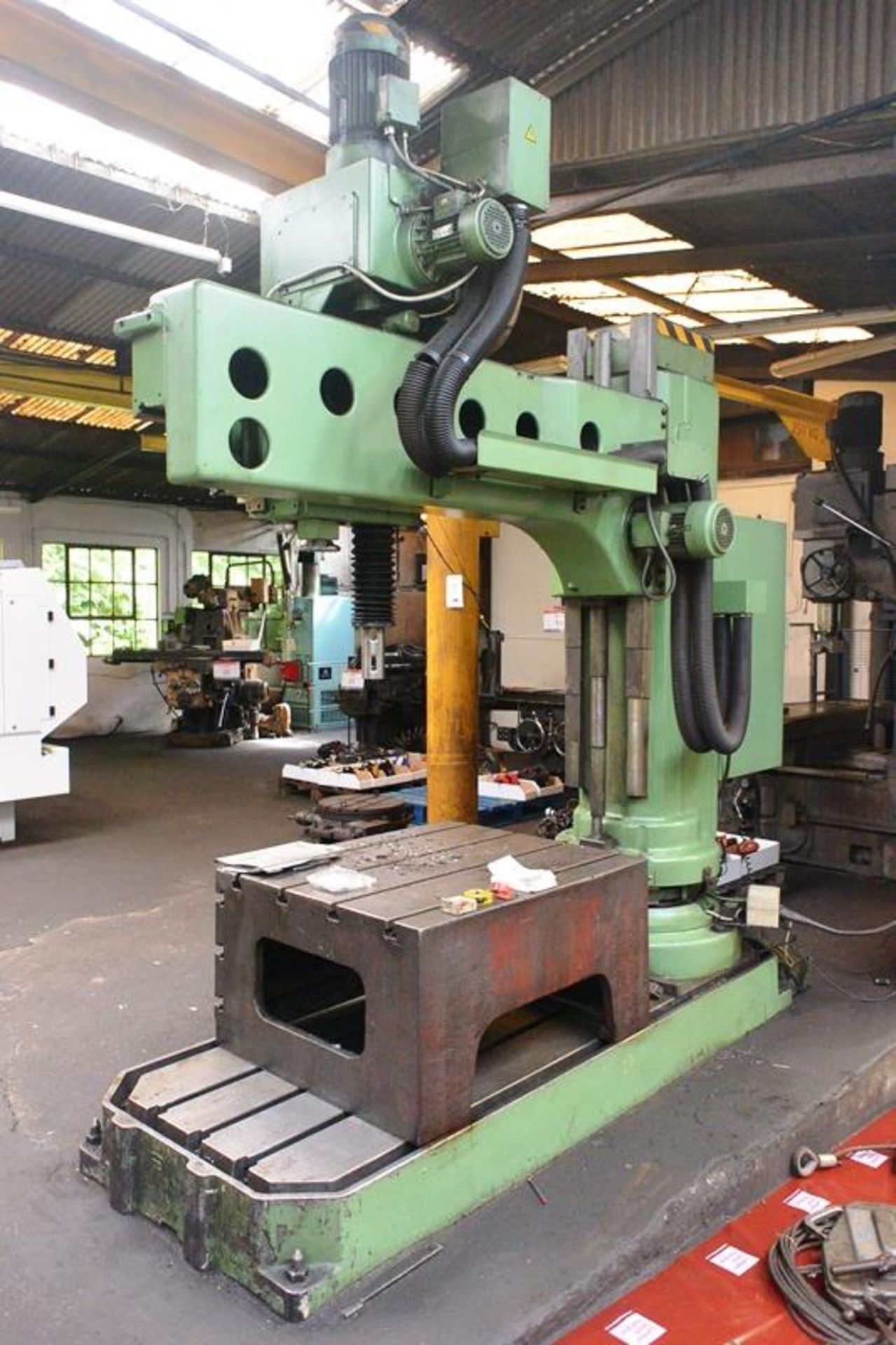 Kitchen Walker KWM50-1600 elevating radial arm drill, serial no. 3620 (1997), 28-2500 rpm spindle - Image 3 of 7