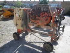 Belle diesel powered mobile cement mixer