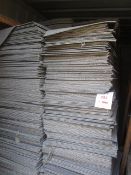 Three pallets of 500 x 500mm grey carpet tiles